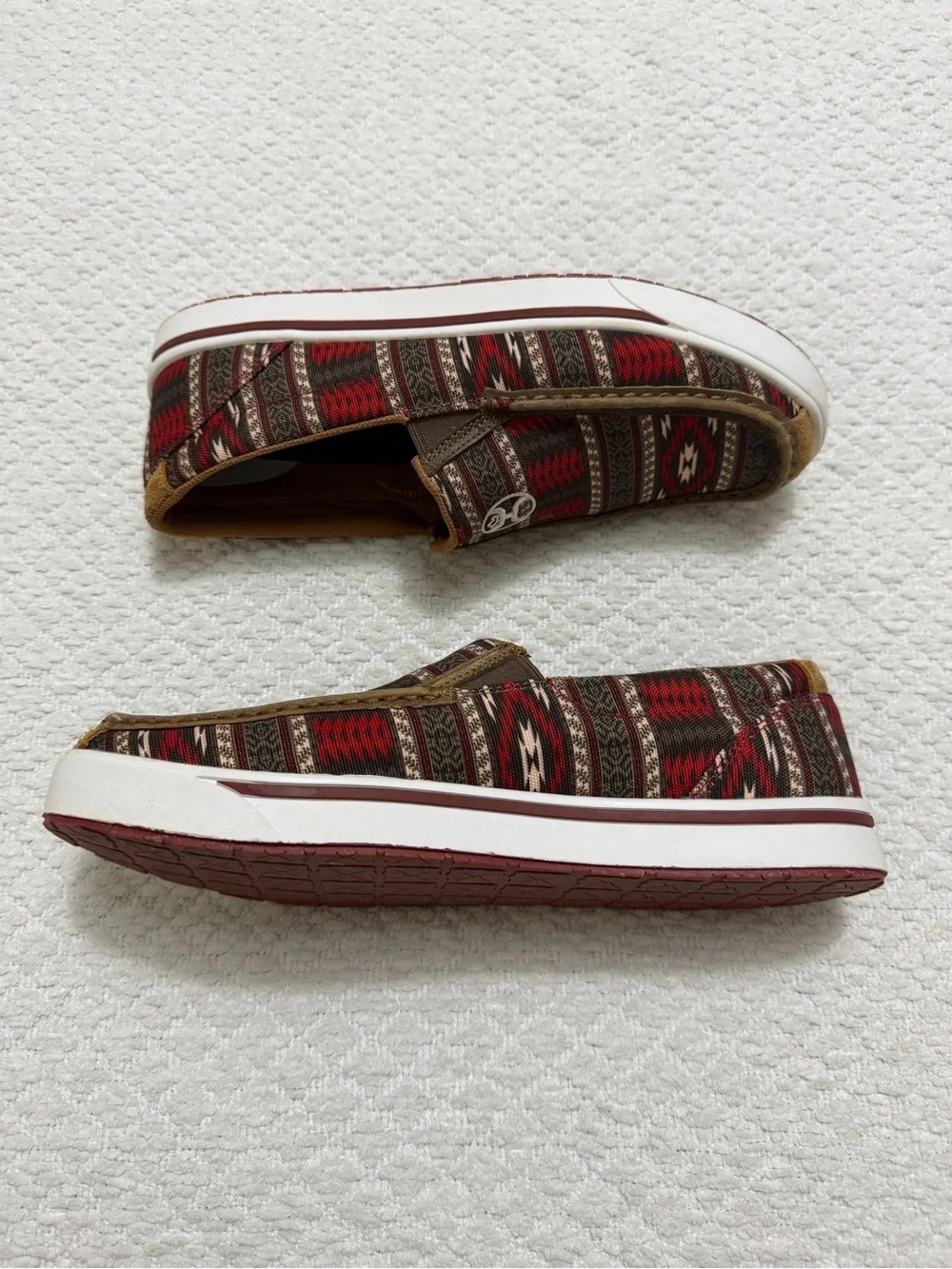 Twisted X Hooey Slip On Loper Moc Toe Loafer Shoe Men’s Size 11.5